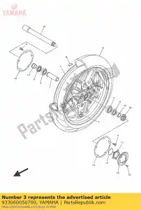 yamaha 933060050700 brg, r-b 6005 47mm 85g ky - La partie au fond