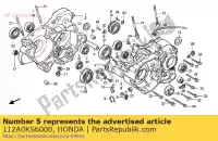 112A0KS6000, Honda, conjunto de cárter., l honda cr  r cr125r 125 , Nuevo