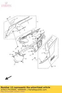 yamaha 2CR217410000 capa, lado 4 - Lado inferior