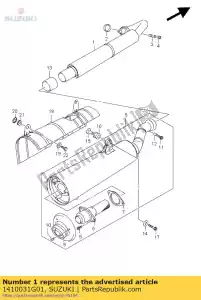 suzuki 1410031G01 pipe assy, ??es - Il fondo