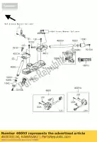 460030134, Kawasaki, manejar, lh kawasaki zzr  b d a zx1400 c zzr1400 abs 1400 , Nuevo