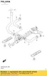 Aqui você pode pedir o conjunto de válvula, 2ª em Suzuki , com o número da peça 1845001H00: