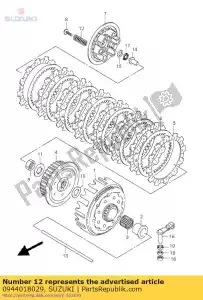 suzuki 0944018029 primavera - Lado inferior