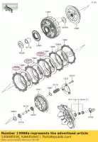 130880558, Kawasaki, Plate-friction kawasaki ninja ex krt edition b z  a 300 abs z300 ex300 se 300se , New