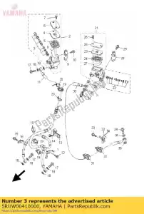 yamaha 5RUW00410000 kit de cilindro, mestre - Lado inferior