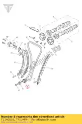 Tutaj możesz zamówić ko? O z? Bate wa? Ka rozrz? Du 17t od Triumph , z numerem części T1140502: