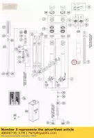 48600736, KTM, forcella tubo esterno 49,13x577 dt54 db60 natu husqvarna ktm  exc smr sx sxs xc xcf 125 150 200 250 300 350 400 450 500 501 505 530 690 701 2008 2009 2010 2011 2012 2013 2014 2015 2016 2017 2018 2019, Nuovo