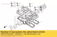 90002MJ0000, Honda, ?ruba specjalna 6x24 honda cb 750 1992 1994 1995 1996 1997, Nowy