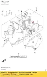 Here you can order the filter air from Suzuki, with part number 1378044E00:
