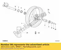 36312311165, BMW, buisson bmw  1100 1992 1993 1994 1995 1996 1997, Nouveau