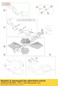 ktm 5480207900004 hand grd cpl. l/s+r/s ora.03 - Bottom side