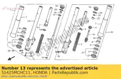 Aquí puede pedir tubería comp., r. Diapositiva de Honda , con el número de pieza 51425MCHC11: