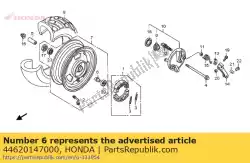 Ici, vous pouvez commander le col comp., fr. Distance auprès de Honda , avec le numéro de pièce 44620147000: