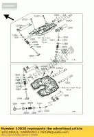 120200001, Kawasaki, eixo-rocker, escape vn2000-a1 kawasaki vn 2000 2004 2005 2006 2008 2009 2010, Novo