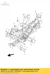 Here you can order the frame comp. From Yamaha, with part number 4KM211101035: