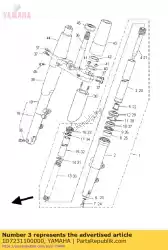 Qui puoi ordinare camera d'aria comp. 1 da Yamaha , con numero parte 1D7231100000: