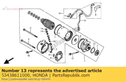 Aqui você pode pedir o oring, tampa do pinhão em Honda , com o número da peça 53438611000: