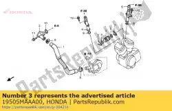 Aqui você pode pedir o junta, água (grátis) em Honda , com o número da peça 19505MAAA00: