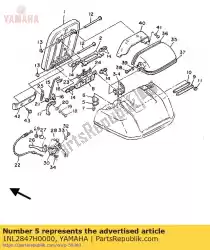 Aquí puede pedir placa 5 de Yamaha , con el número de pieza 1NL2847H0000: