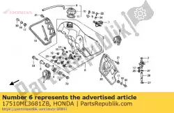 Aquí puede pedir no hay descripción disponible en este momento de Honda , con el número de pieza 17510ML3681ZB: