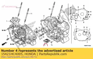 Honda 15421HC4005 scherm, oliefilter (koyo) - Onderkant