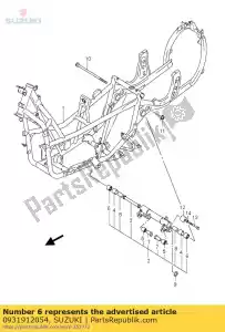 suzuki 0931912054 bus - Onderkant