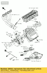 harnas zr1000daf van Kawasaki, met onderdeel nummer 260310821, bestel je hier online: