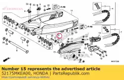 Tutaj możesz zamówić komp. Rolkowa, ? A? Cuch (34mm) od Honda , z numerem części 52175MKEA00: