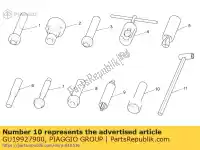 GU19927900, Piaggio Group, punch for driving bearing moto-guzzi breva ie nevada nevada classic ie v 750 2003 2004 2008 2009 2010, New