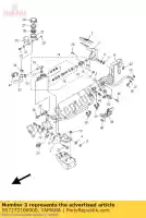 5S7272160000, Yamaha, retour du printemps yamaha xvs 950 2009 2010 2011 2012, Nouveau