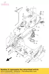 Ici, vous pouvez commander le amortisseur, repérage 2 auprès de Yamaha , avec le numéro de pièce 5VLF41820000: