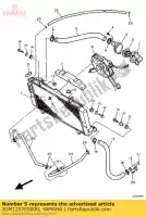 3GM125765000, Yamaha, tubo flessibile 1 yamaha fzr xv virago 1000 535, Nuovo