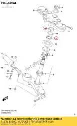 Aqui você pode pedir o porca, st de direção em Suzuki , com o número da peça 5163133E00: