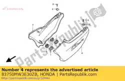 Here you can order the cover set, l. Side (wl) * from Honda, with part number 83750MW3E30ZB: