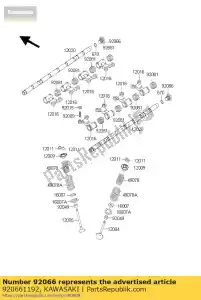 Kawasaki 920661192 plug,14x11.5 - Bottom side