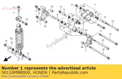 Aqui você pode pedir o nenhuma descrição disponível no momento em Honda , com o número da peça 50110MBB000: