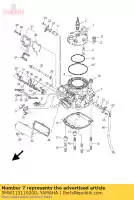 5MW113110200, Yamaha, cilindro 1 yamaha yz 250 2001 2002, Novo