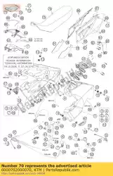 Aquí puede pedir no hay descripción disponible de KTM , con el número de pieza 6000702000070: