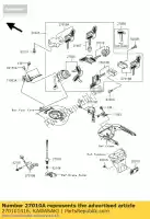 270101416, Kawasaki, interruptor, sensor para baixo kawasaki vn classic fi n d a mean streak p drifter r j b vulcan e nomad l tourer  vn1500 1500 vn1600 1600 , Novo