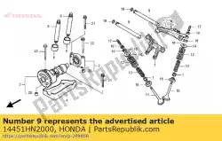 Tutaj możesz zamówić w tej chwili brak opisu od Honda , z numerem części 14451HN2000: