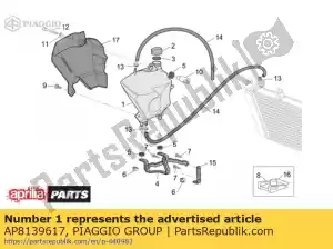 Piaggio Group AP8139617 housing - Middle