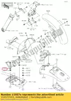 110572333, Kawasaki, 01 support kawasaki  800 2019 2020 2021, Nouveau