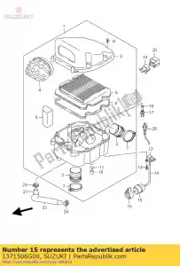 Suzuki 1371506G00 chamber comp,va - Bottom side