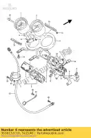 3638132C10, Suzuki, boîtier, supérieur suzuki gsx r 750 1988 1989 1990 1991, Nouveau