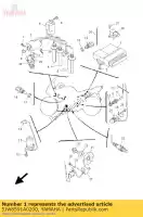 5JW8591A0200, Yamaha, centralina controllo motore yamaha fjr 1300 2001 2002, Nuovo