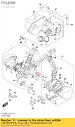 Here you can order the plug,drain from Suzuki, with part number 1387809F01: