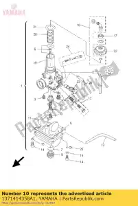 yamaha 1371414358A1 jet, belangrijkste # 290 - Onderkant