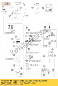 ktm 91210069S spr??yna 250 72n / mm pomara?czowy - Dół