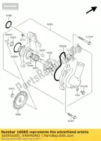 16085S005, Kawasaki, engrenagem, bomba de água ksf400-a1 kawasaki kfx400 400 , Novo