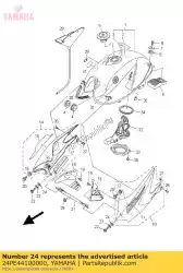 Aqui você pode pedir o conjunto do filtro de ar. Em Yamaha , com o número da peça 24PE44100000: